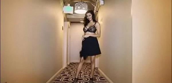  hot indian model Liza stripping nude in hotel  dhaba desi